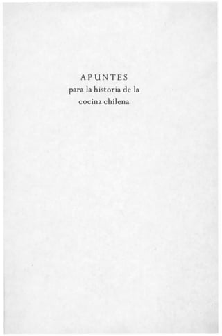 Apuntes de Cocina