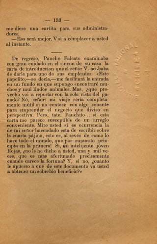ancho Falcato examinaba
en el rincon de su casa la
o esta de eecribireobre
es, al revés de como lo
 