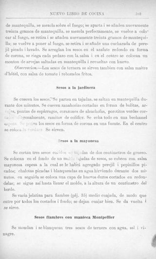 Nuevo libro de cocina