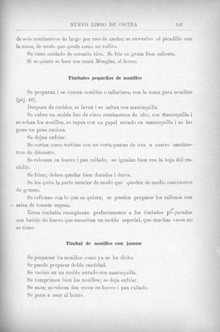 Nuevo libro de cocina