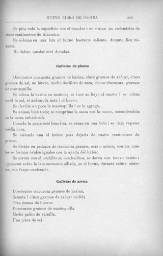 Nuevo libro de cocina