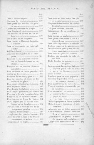 Nuevo libro de cocina