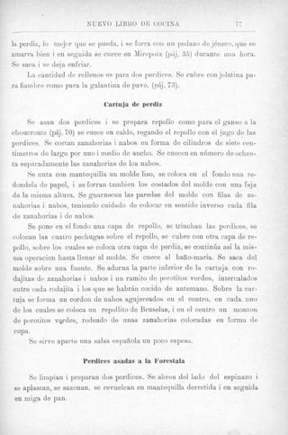 Nuevo libro de cocina