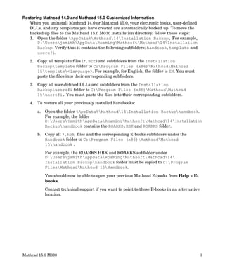 Mc15 Release Notes | PDF
