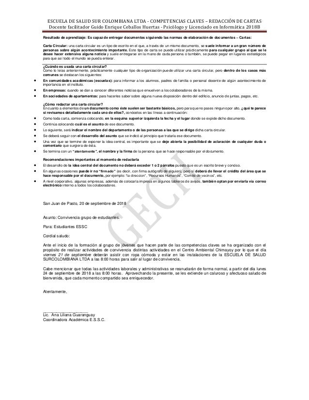Ejemplo De Una Carta Formal Para Una Maestra - Ejemplo Ejemplo De Una Carta Formal Para Una Maestra - Ejemplo