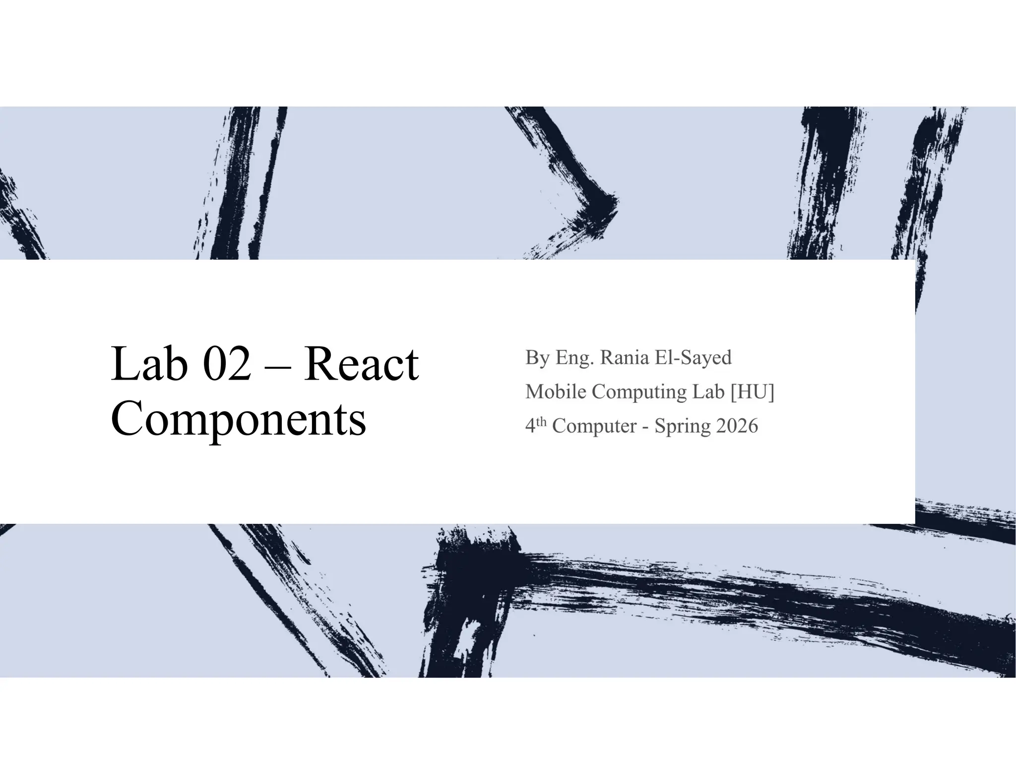 MC2026 - Lab 02 - React Components and Stying.pdf