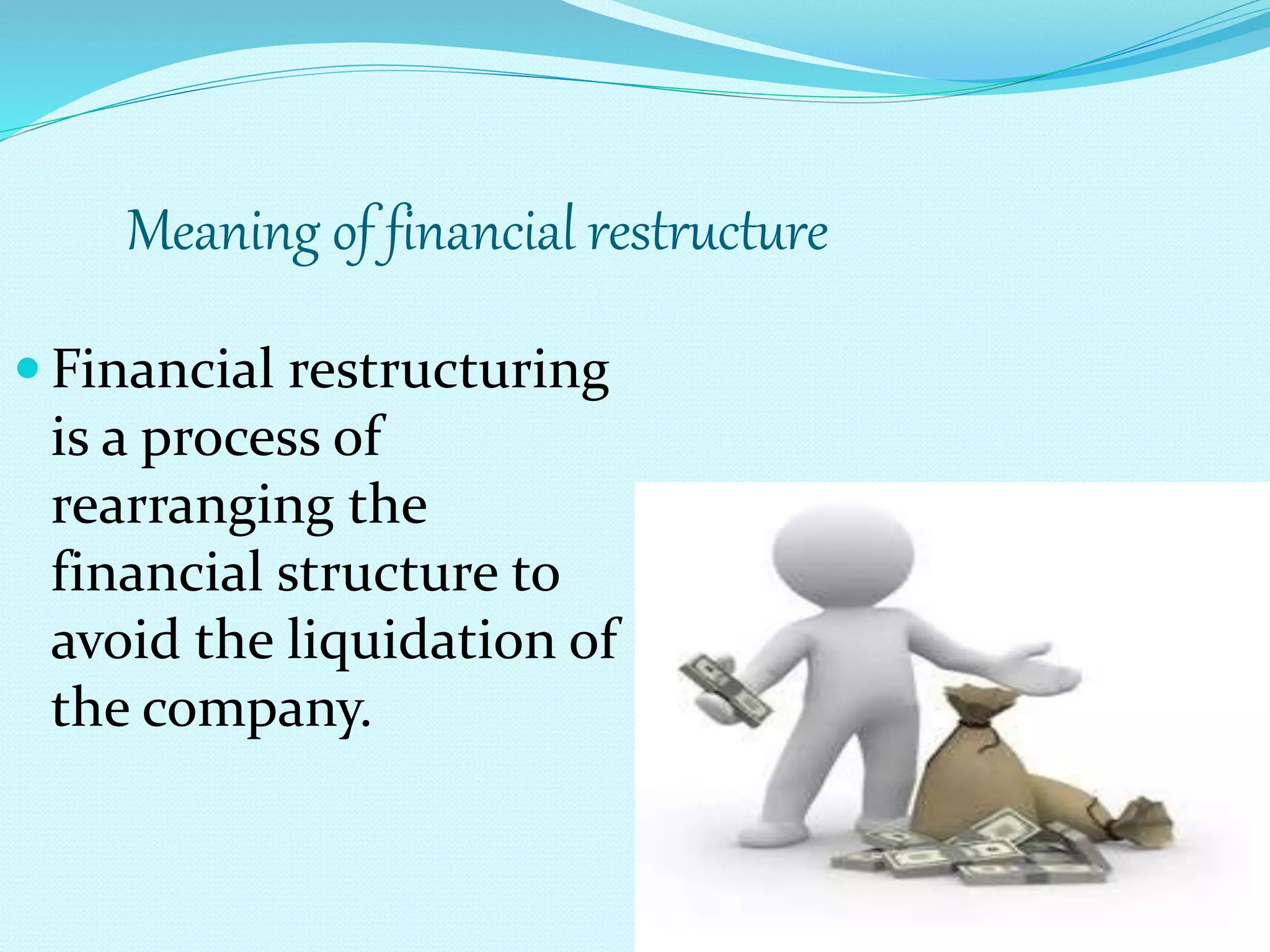 financial restructuring | PPT