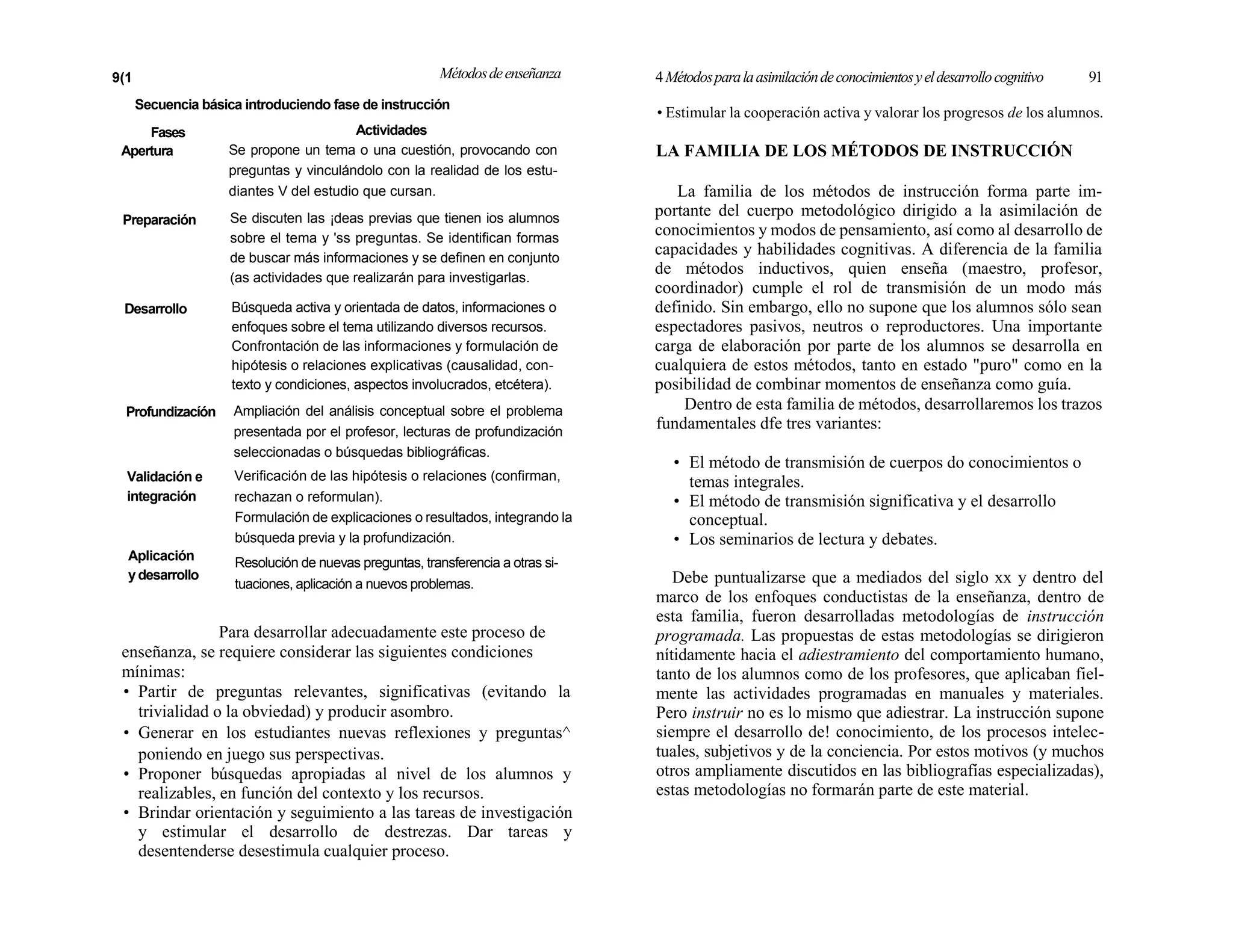 Davini - Métodos de enseñanza | PDF