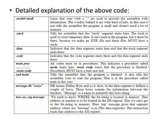 ppt - typed assembly language and proof-carrying code... Assembly Language Programming | PPTX