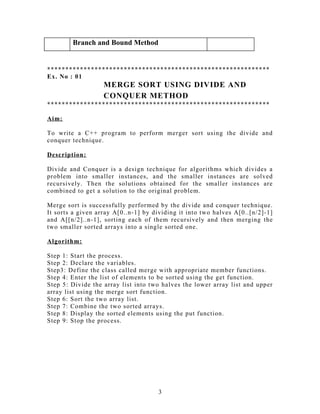 Design and analysis of algorithm MC9229-DAA-L-LM.doc