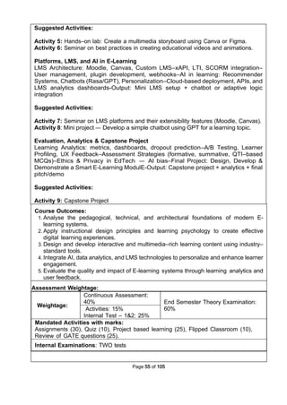 syllabus for mca regulation 2025 anna university | PDF