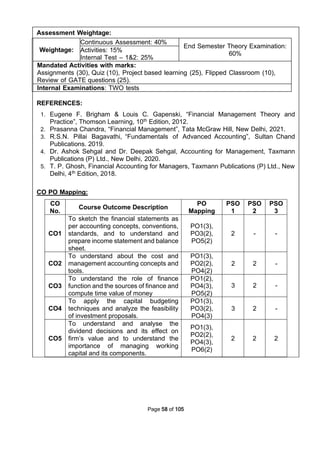 syllabus for mca regulation 2025 anna university | PDF