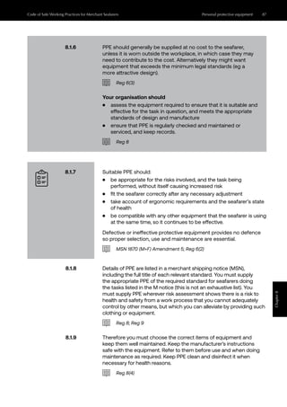 Code of Safe Working Practices for Merchant Seafarers (COSWP) - 2025 ...