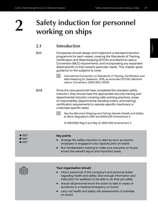 Code of Safe Working Practices for Merchant Seafarers (COSWP) - 2025 ...