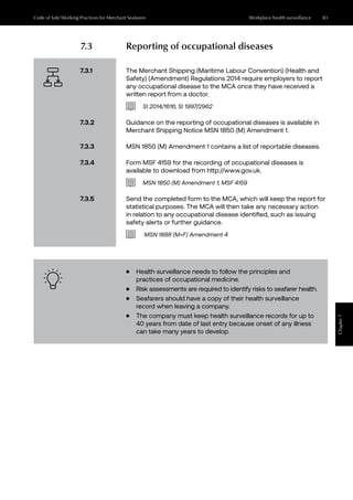 Code of Safe Working Practices for Merchant Seafarers (COSWP) - 2025 ...
