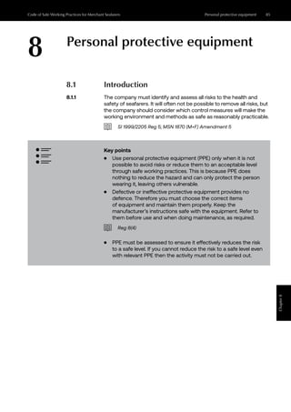 Code of Safe Working Practices for Merchant Seafarers (COSWP) - 2025 ...