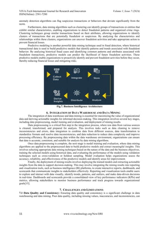 Data Warehouse and Data Mining for Business Intelligence | PDF