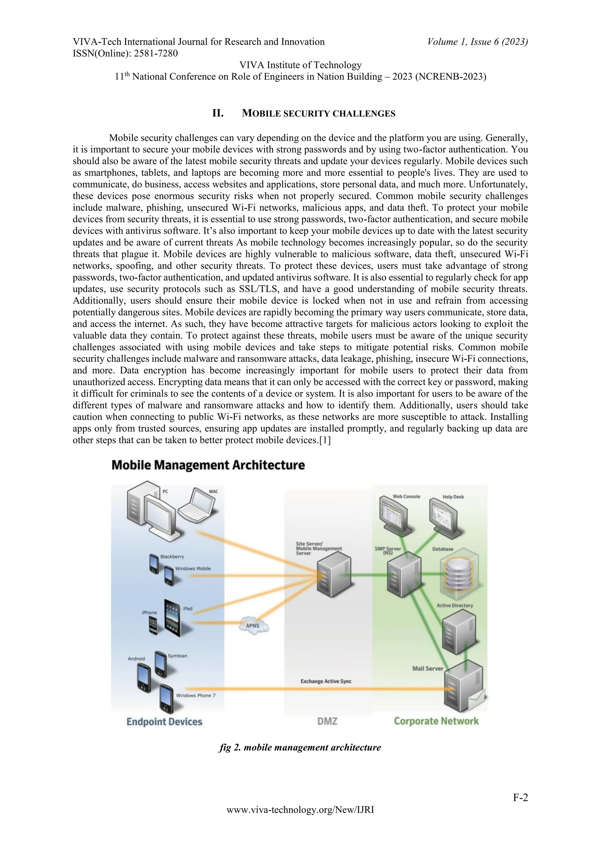 Survey On Mobile User’s Data Privacy Threats And Defence Mechanism | PDF