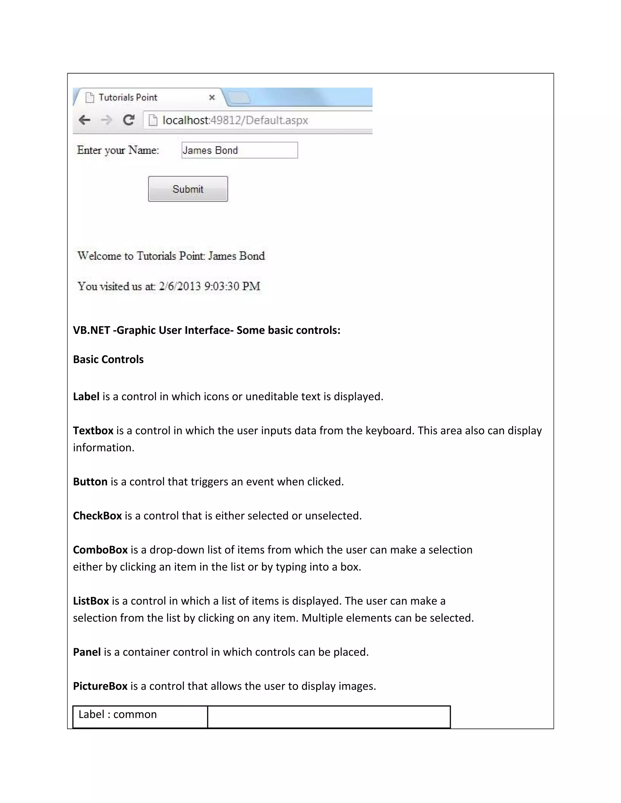 Mca 504 dotnet_unit5