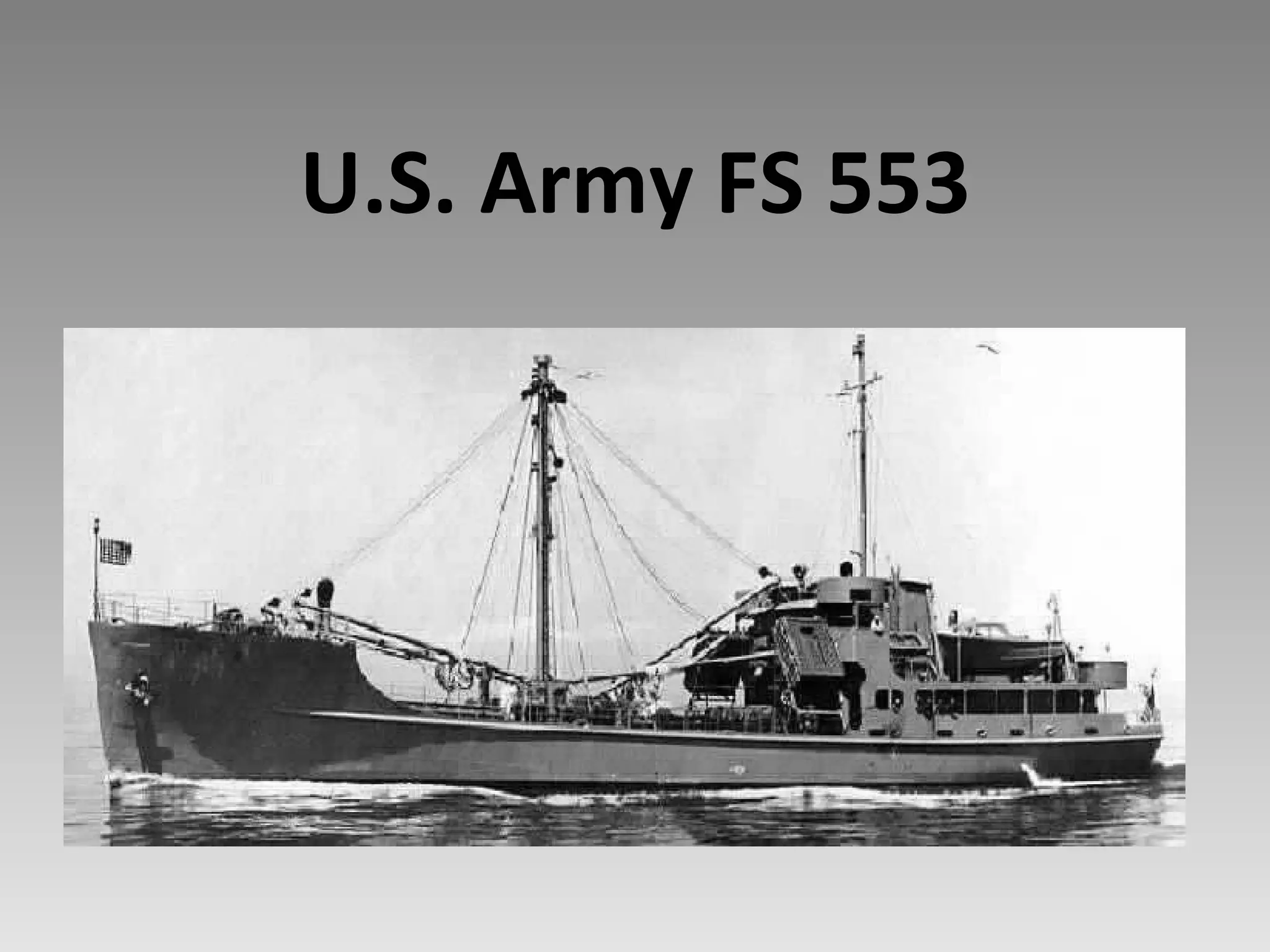 U.S. Army FS 553 