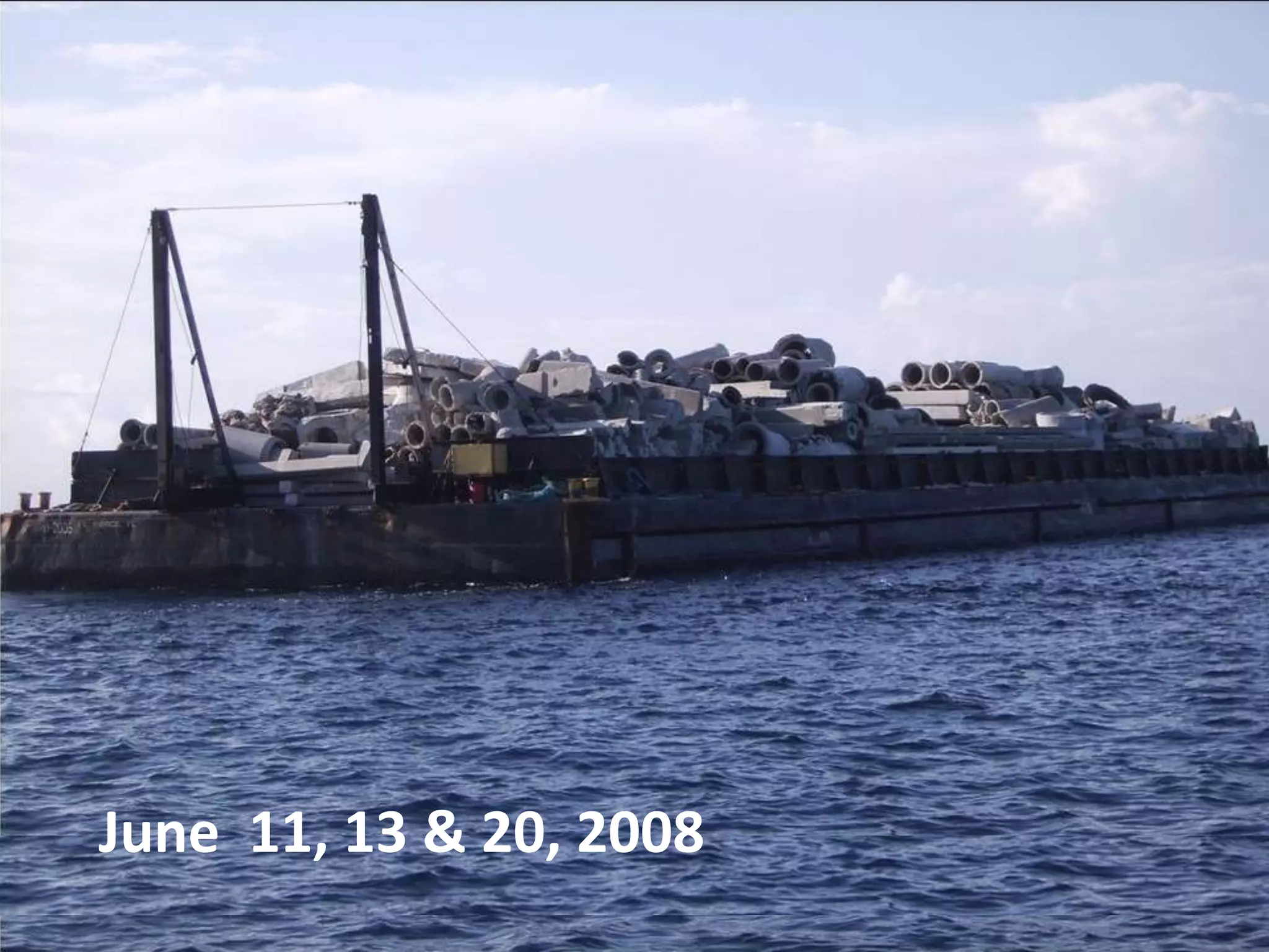 June  11, 13 & 20, 2008