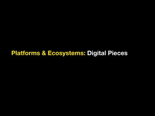 MCAD FOA - Digital Ecosystems and Platforms
