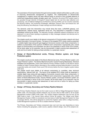 MCAD-SOP, Modernization of Command area Development | PDF