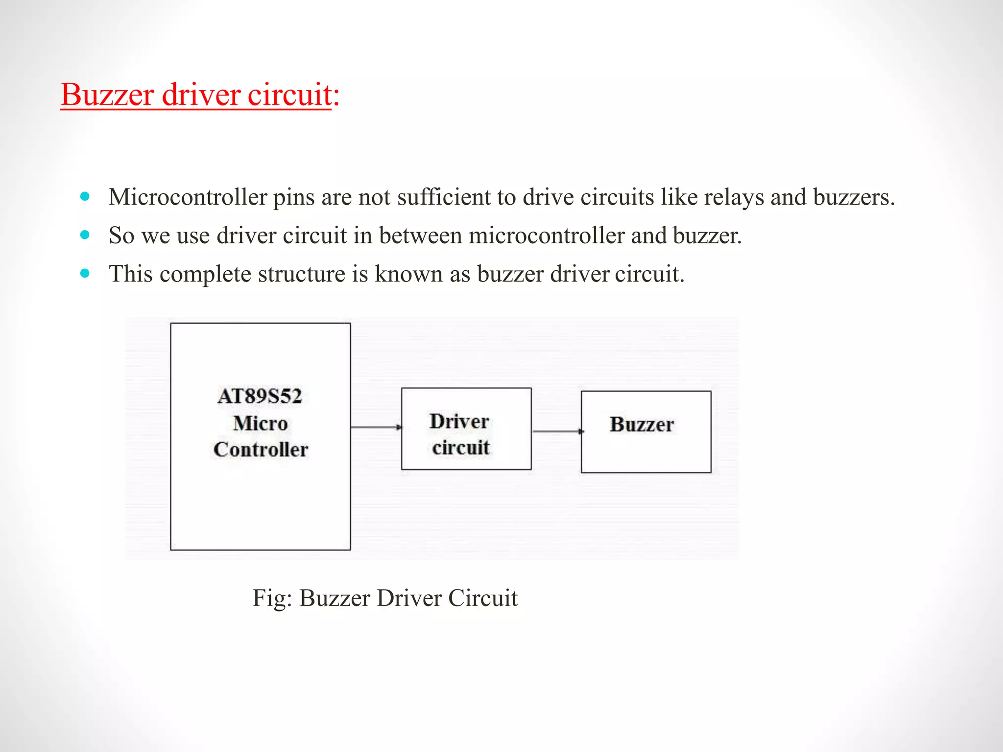 Car Buzzer Module Pin Label Car locking system | PPTX