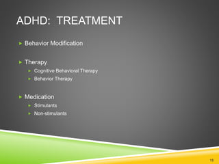 ADHD, Anxiety, & Autism: Practical Approaches to Child Psychiatry | PPT