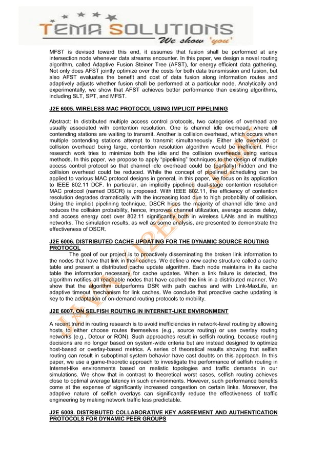 Mca & diplamo java titles | PDF