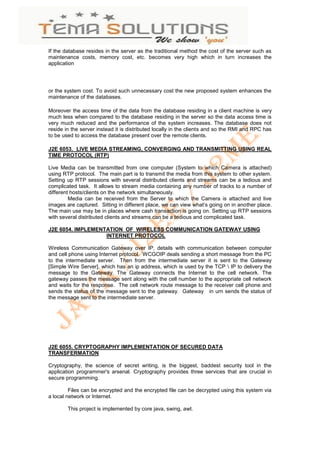 Mca & diplamo java titles | PDF