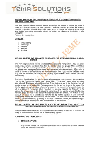 Mca & diplamo java titles | PDF