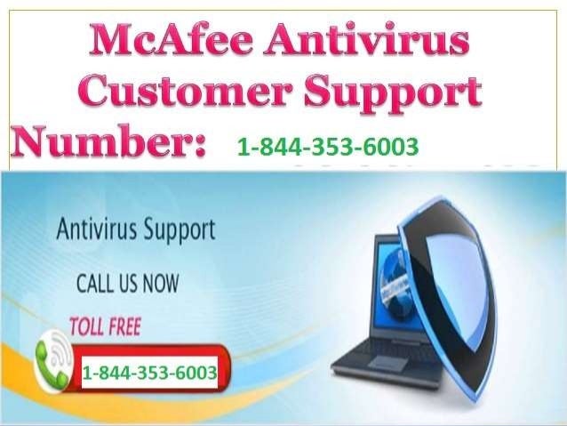 Mcafee Antivirus Customer Service Tech Support Help Desk Phone