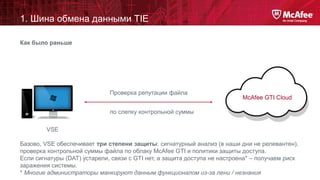 McAfee Иммунная Система [ATD + TIE] | PPT