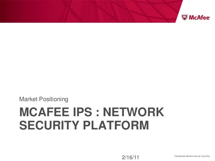 Mcafee ips nsp-2011