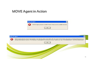 MOVE Agent in Action




                       16
 