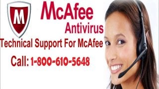 1-800-610-5648 Mcafee tech support number 