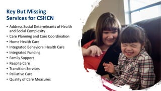 Cs Shcn CSHCN Webinar Slides CA | PPTX