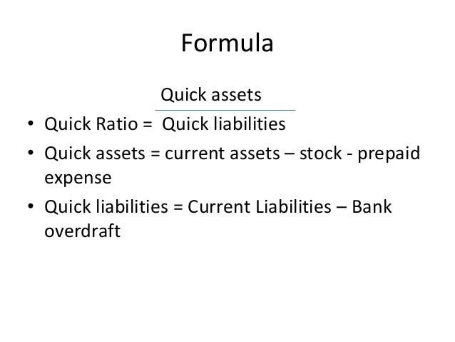 how to calculate quick ratio from balance sheet