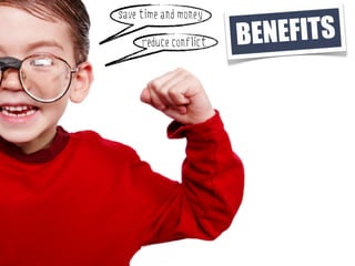 save time and money

     reduce conflict   BENEFITS
 
