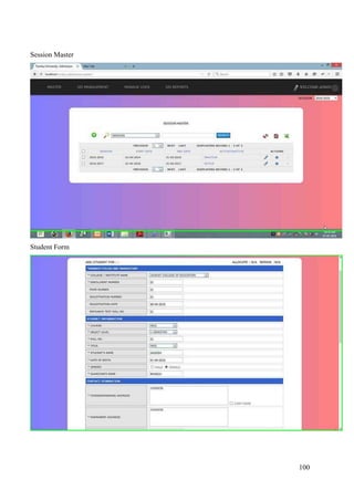 100
Session Master
Student Form
 