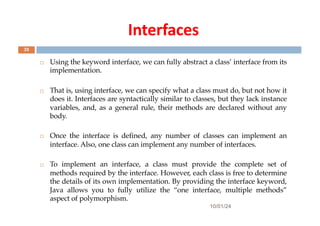 Comprehensive Guide to Object Oriented Programming in Java: Classes ...