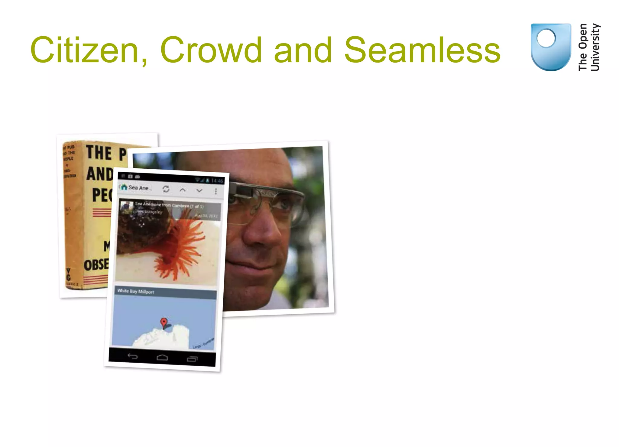 Citizen, Crowd and Seamless

 