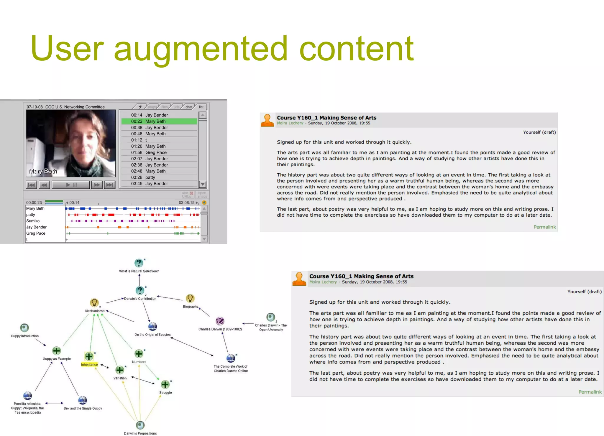 User augmented content 