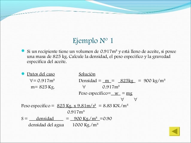 Mécanica de fluídos