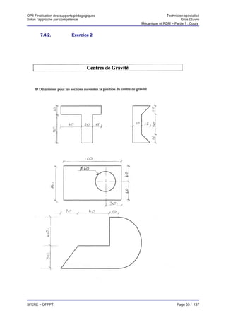 OP4 Finalisation des supports pédagogiques                  Technicien spécialisé
Selon l’approche par compétence                                      Gros Œuvre
                                             Mécanique et RDM – Partie 1 : Cours


        7.4.2.             Exercice 2




SFERE – OFPPT                                                      Page 55 / 137
 