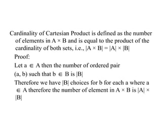 power set,disjunction,cartesian products | PPTX