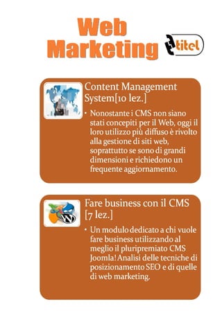 Web Marketing 
