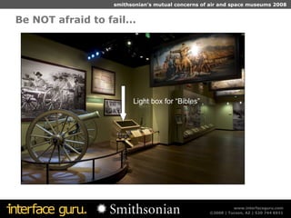 Be NOT afraid to fail... Light box for “Bibles” 