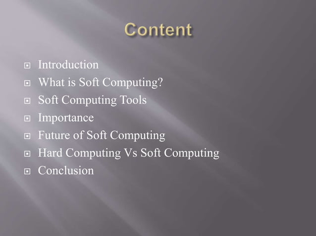 MCA Soft Computing ppt.pptx | Artificial Intelligence | Technology ...